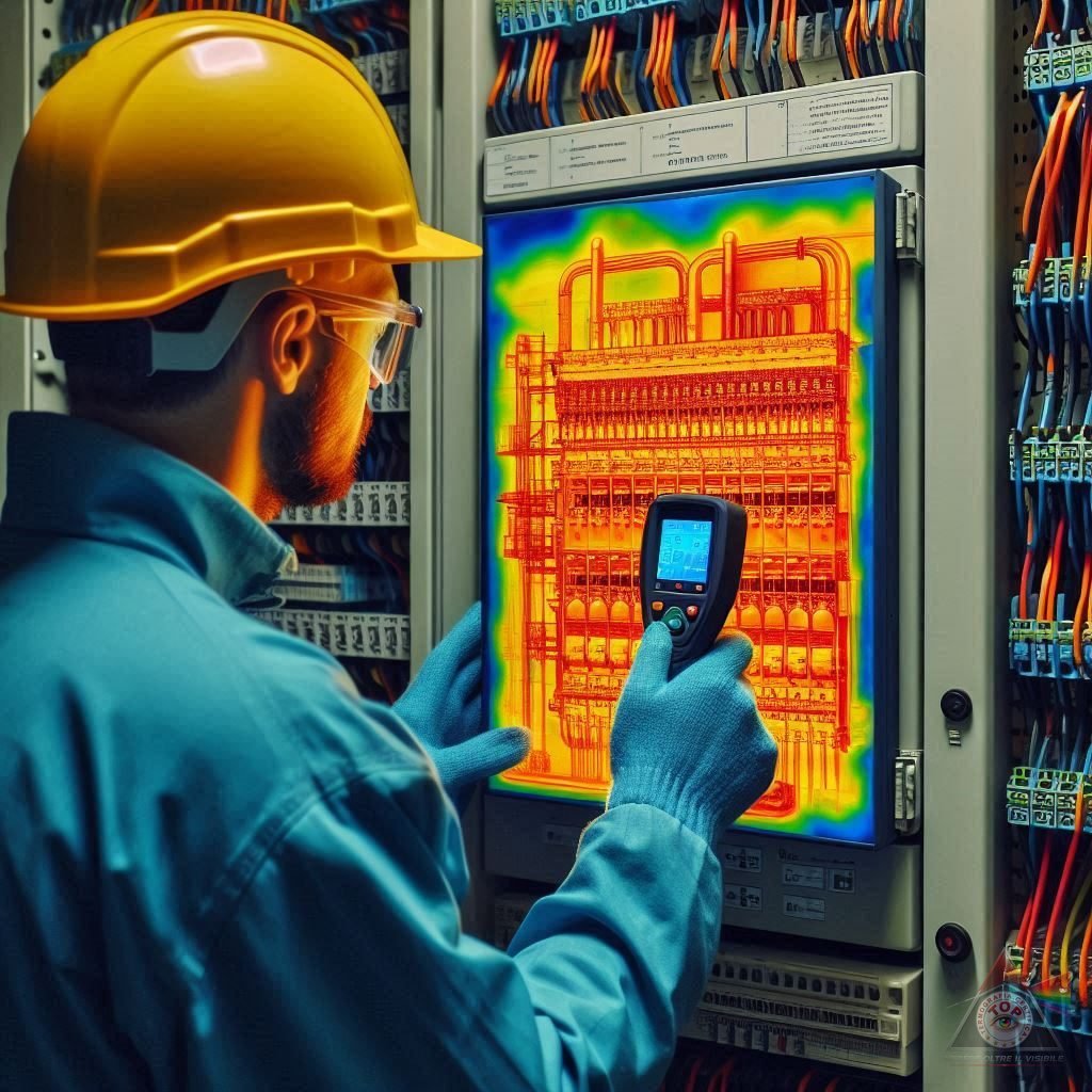 Rilievo termografico su quadro elettrico in esercizio — Termografia TOP